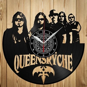 Vinyl Clock Queensryche Vinyl Record Wall Clock Original Gift 6298 - Picture 1 of 11