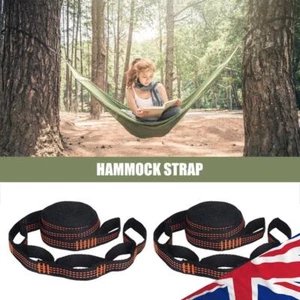 Hammock Strap Outdoor Camping Tree Hanging Load Bearing Straps Hanging Rope - Picture 1 of 5