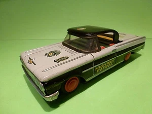 DAITO FORD HIGHWAY PATROL - MADE IN JAPAN- TIN TOYS BLECH POLICE - GOOD - Picture 1 of 12