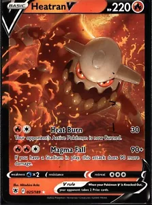 Pokémon TCG Heatran V Astral Radiance 025/189 Holo Ultra Rare - Bild 1 von 2