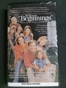 7th Heaven Vhs Beginnings Review Cassette Of Pilot Episode + 2 Promo Very Rare - Imagen 1 de 5