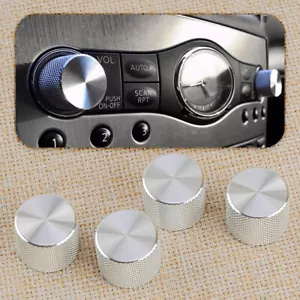 4pcs Console A/C Radio Switch Knob Fit for Infiniti G37 FX37 FX50 QX70 EX37 Q60 - Picture 1 of 5