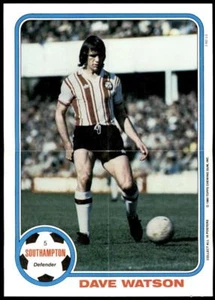 Topps 1980 Mini Poster (5 x 7) Dave Watson (Southampton) No. 5 - Picture 1 of 2