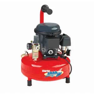Clarke Shhh Air 30/9 0.88cfm 9 Litre 0.3HP Quiet Run Compressor (230V) – 2320865 - Picture 1 of 4