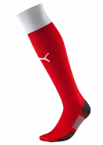Puma Mens Switzerland Football Sports Socks Red White Cover