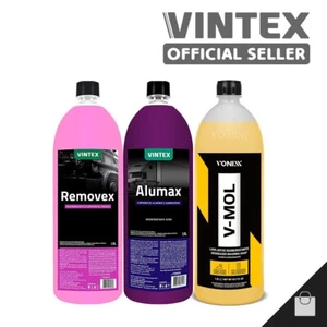 Vintex Removex Alumax V-MOL Automotive Cleaner Car Maintenance Kit Vonixx - Picture 1 of 11