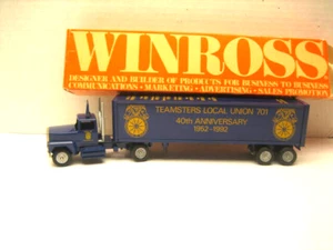 Teamsters Local 701 Ford Winross Diecast 1:64 Scale Like Penjoy - Picture 1 of 3