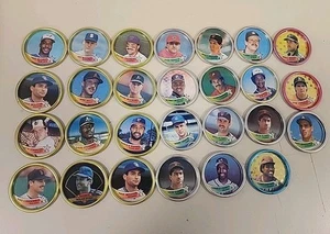 1989 & 1990 Cool Vintage Topps MLB Major League Baseball Coins Lot Of 23 - Picture 1 of 1