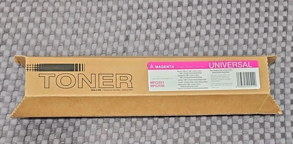 Cartucho de tóner magenta MPC2551 MPC2550 Foto 1 de 1