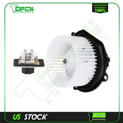 Blower Motor and Resistor Front Fit For 1996 1997 1998 1999-2005 Mercury Sable Foto 1 de 4