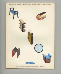 1986 Ruhlmann RASSEGNA 26 French FURNITURE DESIGN 1919-39 Chareau PERRIAND Frank - Foto 1 di 1