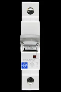 LEWDEN 50 AMP CURVE C 10kA MCB SCHUTZSCHALTER E10-1C50 - Bild 1 von 6
