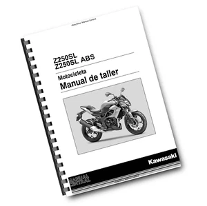 SPANISH LANGUAGE - KAWASAKI 2014 - 2016 Z250SL - WORKSHOP SERVICE REPAIR MANUAL - Picture 1 of 3
