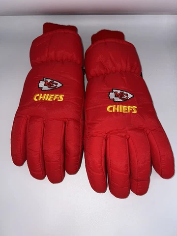 Kansas City Chiefs Thinsulate Winter Gloves Men’s Large Cover