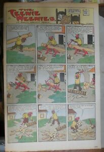 The Teenie Weenies Sunday by Wm. Donahey from 11/25/1923 Full Page Size