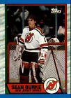 1989-90 Topps Devils Hockey Card #92 Sean Burke Dp