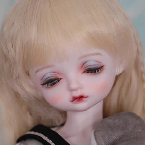 1/4 BJD Doll SD Resin Ball Joints Cute Girl Full Set Face Makeup Gifts Handmade - Picture 1 of 5