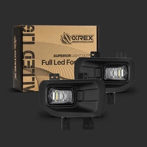 For 15-20 Ford F150 17-22 Super Duty Double Tap 2 Color LED Projector Fog Lights - Foto 1 di 8