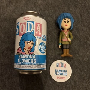 Funko Soda Ramona Flowers LE3000 2020 WonderCon blue Scott Pilgrim - Picture 1 of 1