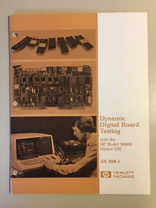 Vintage 1980 HEWLETT-PACKARD Dynamic Digital Board Testing AN 308-1 VHTF - Picture 1 of 12