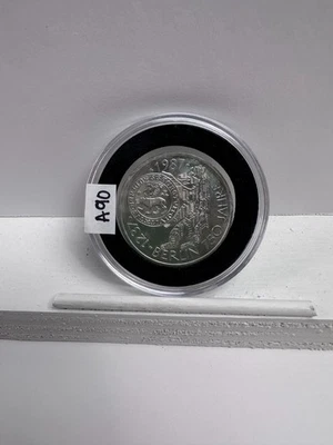 1987 Berlin "750 Jahre" 10 Mark silver coin - Image 1 of 2