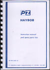 PZ "Haybob" Hay Tedder Instruction Parts Book