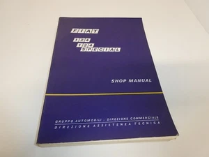 VTG OEM Fiat 124 Special Sedan Sport Coupe Wagon Factory Shop Service Manual - Picture 1 of 9