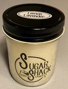 8 oz Sugar Shack Country Candles Lemon Lavender Hand Dipped - Picture 1 of 5