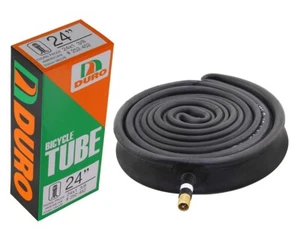 DURO 24" Schrader Valve 24 x 1 3/8" Thorn Resistant Bike Inner Tube Bicycle. - Picture 1 of 1