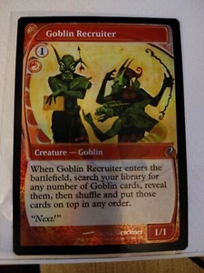 MTG Goblin Recruiter in Foil Treatment (Future Sight) Mystery Booster 2 (MB2) - Picture 1 of 1