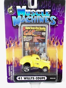 Muscle Machine Cartoons 1941 Willys Coupe 1/64 Scale CO2-04 - Picture 1 of 2
