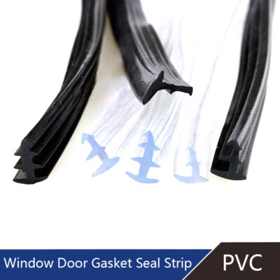 UPVC Window Door Gasket Seal Strip Glass Fixed Repair Seal Shockproof Waterproof - Image 1 of 4