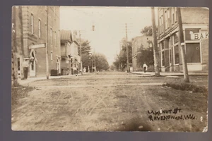 Ravenswood WEST VIRGINIA RPPC 1913 MAIN STREET Stores nr Parkersburg Ripley WV - Picture 1 of 3