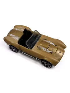 Hot Wheels Shelby Cobra 1982, oro, design fiamma, Mattel - Foto 1 di 5