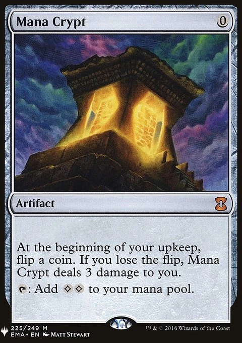 MTG Magic the Gathering Mana Crypt (1603/1703) Mystery Booster LP - Image 1 of 1