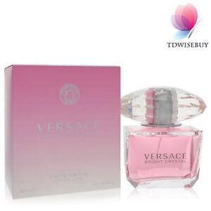 Eau de toilette vaporisateur parfum cristal brillant pour femmes par Versace 3 oz EDT 90 ml