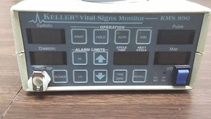 KELLER VITALZEICHEN MONITOR KMS-890 GEBRAUCHT OHNE NETZKABEL UNGETESTET "WIE BESEHEN". - Bild 1 von 4