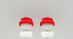 2 X Scarf Red For Hat Playmobil To Hair Sailor Pirates Soldiers Guard H53
