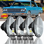 4PCS for Chevy Chevelle 1964-1970 5.75 5-3/4 6000k LED Headlights Hi-Lo Beam Chevrolet Chevelle