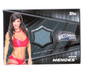 WWE Rosa Mendes 2016 Topps Divas Revolution Event Used Mat Relic Card SN 5 of 50 - Picture 1 of 1