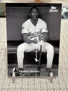 2023 Topps Black and White #80 Vladimir Guerrero (Base) Montreal Expos - Picture 1 of 2