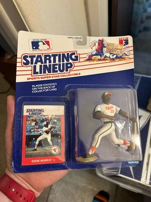 1988 ~ Alineación inicial ~ Eddie Murray ~ Figura de acción ~ NUEVO Look Nice Orioles Foto 1 de 4