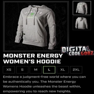 Monster Energy Mayhem Gear 2025 - Women's M Claw Hoodie - New/Sealed - Size L - Picture 1 of 3