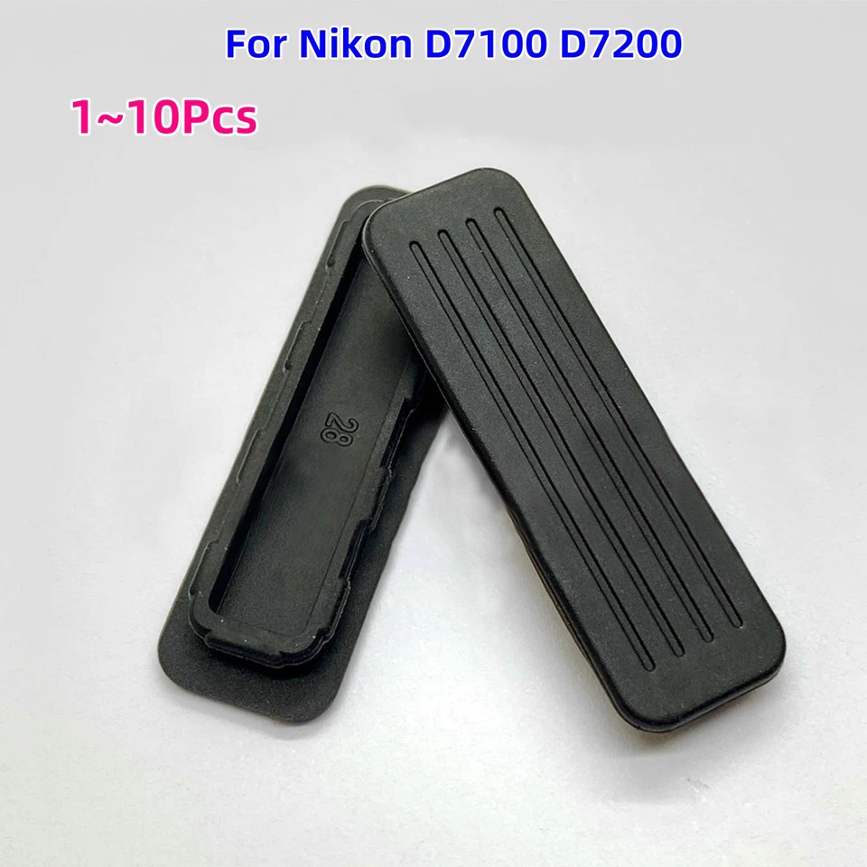 Tapa de cubierta de goma para puerto de batería inferior de cámara para carcasa Nikon D7100 D7200 Foto 1 de 1