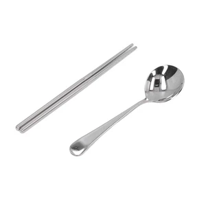 Silver Flatware Sets Exquisite Appearance Mirror Reflection Environmental Fri SD - Picture 1 of 12