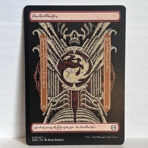 Mountain - Phyrexia: All Will Be One - ONE MTG Land Full Art - Picture 1 of 2