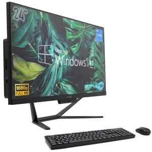 Aio Tout en Un i7 24 " 8GB 240GB Victoire 11 Pro Ordinateur Personnel Fixe - Photo 1/12