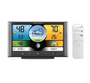 Acurite 02099HD Weather Forecaster Wireless Digital Color Display NEW - Picture 1 of 3