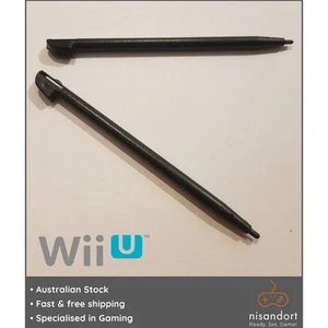 2x Lápiz óptico negro Nintendo Wii U (WUP-015) - envío gratuito - vendedor australiano - Imagen 1 de 2