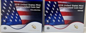 2018 P & D Uncirculated Mint Set (20 Coin set) - Picture 1 of 2